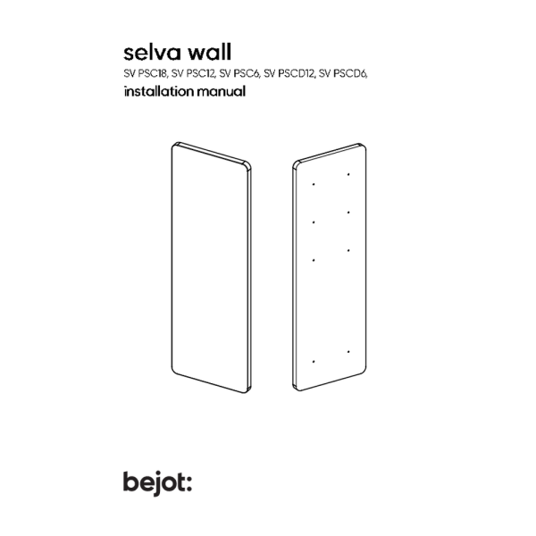 Selva wall - Montageanleitung